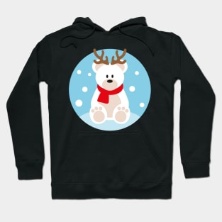 Cute Christmas Teddy Bear Hoodie